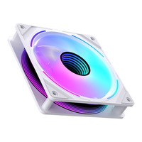 Lovingcool OEM haut débit d'air 120mm Gaming RGB boîtier d'ordinateur PC ventilateur de refroidissement refroidisseur d'air avec Logo personnalisé