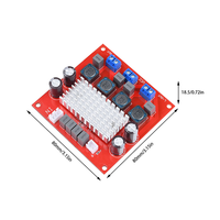 Carte d'amplificateur numérique double canal haute puissance CS8685H 75W+75W avec grande plaque de dissipation thermique, alimentation unique CC 5-29V