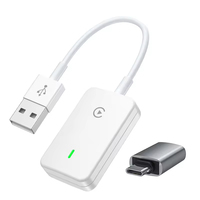 Adaptateur CarPlay filaire vers sans fil WiFi Ai USB Dongle Plug Convert Automotive Electronic Wireless CarPlay Adapter for apple