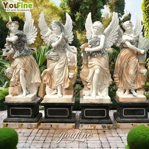 Estatuas <span class=keywords><strong>de</strong></span> mármol <span class=keywords><strong>de</strong></span> esculturas <span class=keywords><strong>de</strong></span> cuatro estaciones hechas a mano <span class=keywords><strong>de</strong></span> primera calidad para exportación - Product Image 6