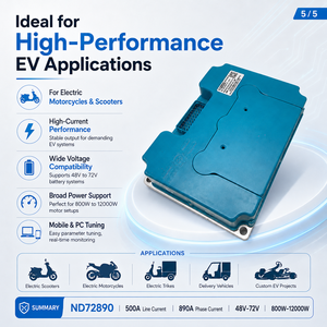 Fardriver ND72890 48-72V 500A 12KW Onda Sinusoidale Programmabile per Moto Elettriche Prodotto in Cina Continentale - Product Image 6
