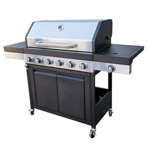 New Extra Large Party <strong>6</strong> <strong>Burner</strong> Barbecue Grill Outdoor <strong>Gas</strong> <strong>BBQ</strong> Grill with Side <strong>Burner</strong> - Product Image 6