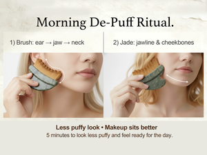 Nouvelle <span class=keywords><strong>brosse</strong></span> faciale en jade pour drainage lymphatique, poils doux, exfoliante, <span class=keywords><strong>nettoyante</strong></span>, réduit les gonflements, stimule la circulation, convient à tous les types de peau - Product Image 6