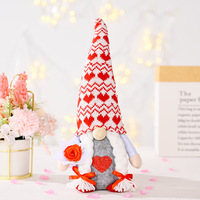 Nouveau Mr et Mme scandinave suédois nain Figurines noël saint valentin Gnome peluche noël Table décor cadeaux présents