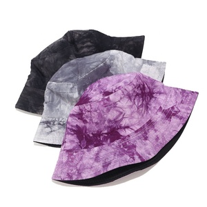 Nouveau chapeau de pêcheur réversible à motif peint unisexe, streetwear, pare-soleil, tie-dye - Product Image 3