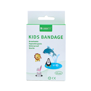 Vendajes Adhesivos para Dedos <span class=keywords><strong>con</strong></span> Diseño de Dibujos Animados, Certificados de Seguridad CE/ISO Clase I, para Primeros Auxilios Infantiles, Alivio del Dolor y Heridas Superficiales - Product Image 4