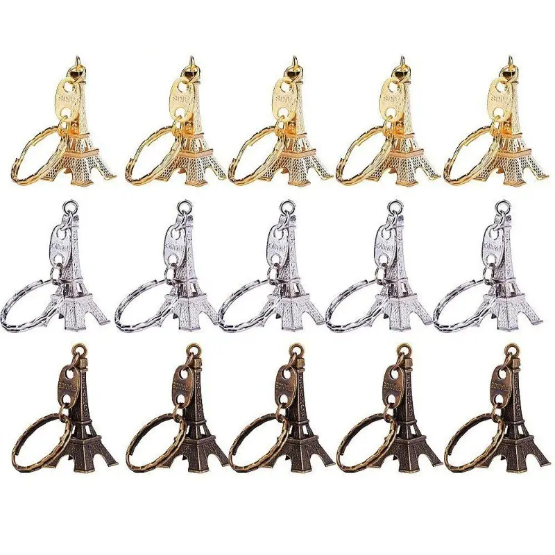 Mode Frankrijk Beroemd Bouwmodel Van De 5 Cm Eiffeltoren Sleutelhanger Sleutelhangers Miniatuur