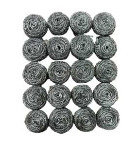 Melhor Qualidade Aço Inoxidável Scrubber Scourer <span class=keywords><strong>Metal</strong></span> Sponge Iron Scrubber Kitchen Duty Dish Lavagem Panelas <span class=keywords><strong>Scrub</strong></span> - Product Image 5