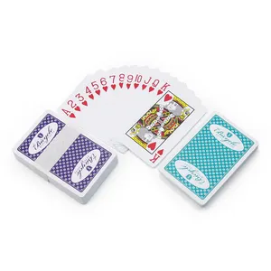 Venta al por mayor impresión personalizada alemán clásico juego de póquer bávaro Kartenspiel Schafkopf Karten juego de cartas