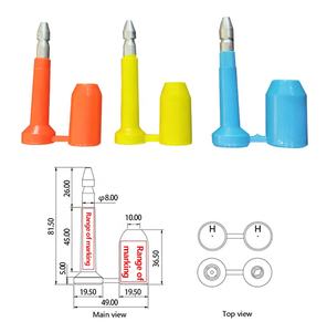 Conteneurs anti-inviolable de haute sécurité Boulon en acier Joint d'étanchéité Verrouillage Conteneur de fret Boulon Joint d'étanchéité <span class=keywords><strong>Logistique</strong></span> - Product Image 3