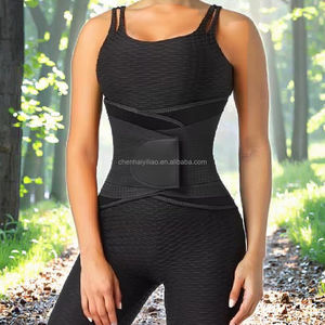 SBR เข็มขัดรัดเอวเล่นกีฬาสำหรับผู้หญิงอุปกรณ์ออกกำลังกายที่รัดเอวแบบนีโอพรีนพร้อมคุณสมบัติปรับได้สำหรับการป้องกัน - Product Image 2