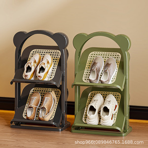 Multi Layer <b>Shoe</b> Rack Foldable Space Saving <b>Storage</b> For Home Dormitory Bedroom Entryway Sneakers <b>Boots</b> High Heels - Product Image 1