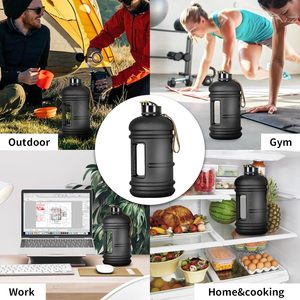 2.2 L Large Capacity Matt Custom Half-Gallon Stainless Steel Water Jugs BPA Free Leak-Proof Thermal Insulation Water Bottle for - Product Image 6