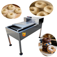 Machine industrielle électrique de fabrication de bagels, ensemble de machines de formage et de cuisson pour ligne de transformation alimentaire