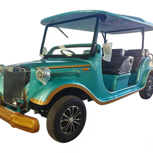 Carro Eléctrico Retro de Lujo de 8 Plazas, Carro Clásico de Turismo para Hotel y Aeropuerto - Product Image 1