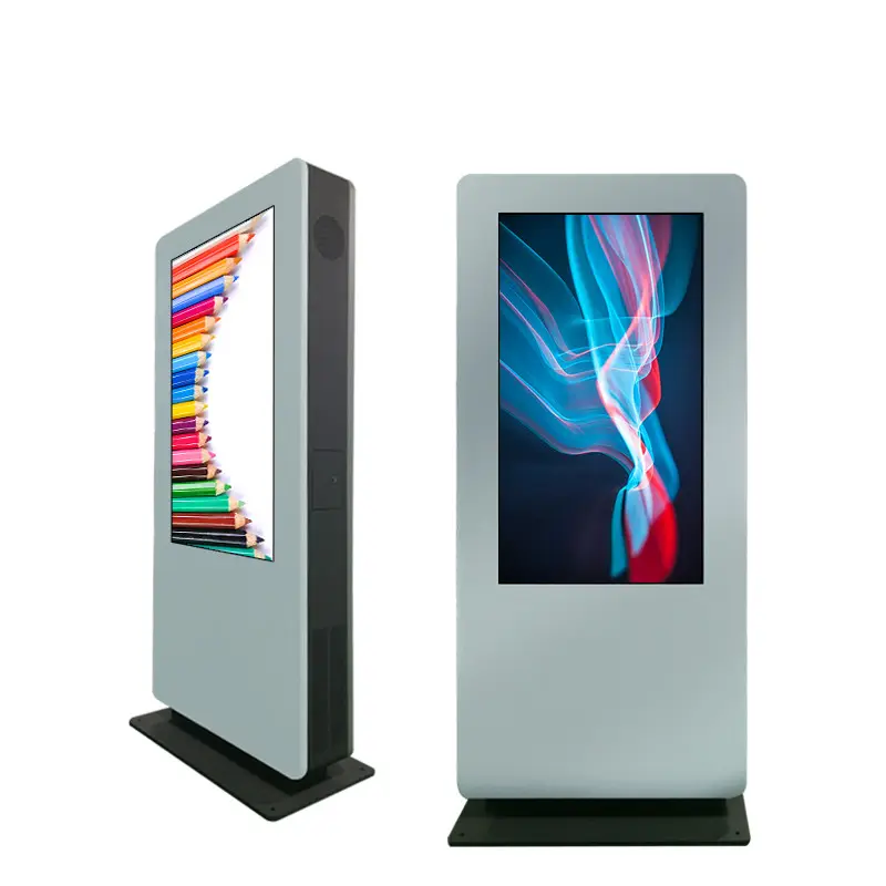 Оптовая продажа, новый уличный цифровой рекламный киоск Totem LCD-плеер 65 75 85 дюймов
