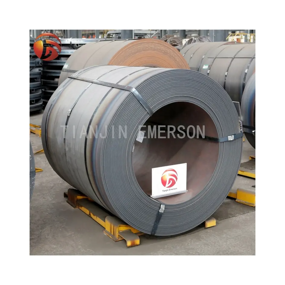 Fabricante de chapas de aço carbono laminadas a quente q195 q235 g500 prime para embalagem de chapas de aço em Tianjin