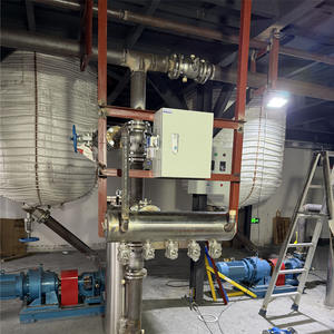 Mezclador de Pegamento con Reactor de Acero Inoxidable, Tanque de Mezcla Química con Doble Chaqueta de Calentamiento, Recipiente de Reacción con Agitador y Condensador - Product Image 4