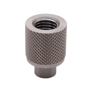 Parti di produzione <span class=keywords><strong>cnc</strong></span> OEM acciaio inossidabile personalizzato zinco placcato M4 M5 filo interno dado zigrinato per motori automobilistici - Product Image 5