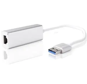 Nouveau produit USB3.0 À 1000Mbps ethernet adaptateur réseau usb type c câble 0.2M pour ordinateur, ordinateur portable