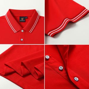 Chemise polo pour homme, style tendance 2022, sur mesure, 100% coton - Product Image 4