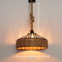 Lustre industriel LED anti-éblouissement en aluminium, taille moyenne, pour entrepôt, salle à manger, lampe de table