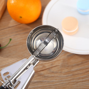 Gadget da Cucina Bestseller: Pressa per Sfere di <span class=keywords><strong>Ghiaccio</strong></span> Durevole in Acciaio Inox 304, Cucchiaio per Gelato e Frutta - Product Image 5