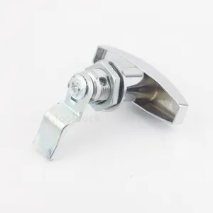 T Handle Door Lock With Cylinder Zinc Alloy Cabinet Cam Latch