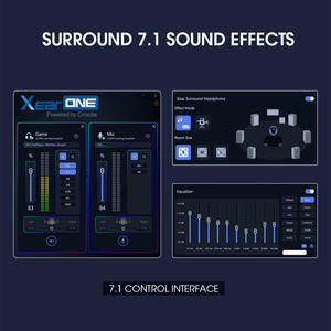 Fone de Ouvido Sem Fio Over-ear LDON R4 para Jogos, Modo Triplo, Mais de 20 Horas de Bateria, Baixa Latência para Jogos como PUBG - Product Image 3