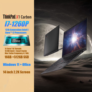 Core I7 ThinkPad X1 Carbon I7-1260P 16GB RAM Máy Tính Xách Tay 512GB SSD 14 Inch Cá Nhân & Nhà Máy Tính Xách Tay - Product Image 2
