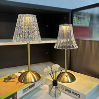 Lampe de table tactile rechargeable sans fil, lampe de bureau portable à LED, décoration de mariage, centre de table, lampe de table