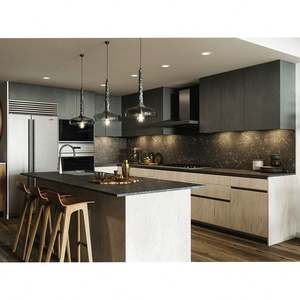 Gabinetes de Cocina Modulares de Diseño Original, Estilo Libre, Personalizados, con Acabado Mate, Madera Sólida, Sistema de Cierre Automático - Product Image 4