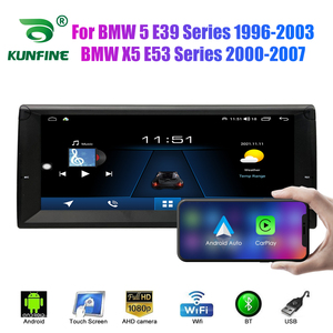 2 DIN Android đài phát thanh xe cho BMW 5 E39 loạt 1996-2003 Car Stereo ô tô đ<span class=keywords><strong>a</strong></span> phương tiện video DVD Player GPS navigation Carplay - Product Image 5