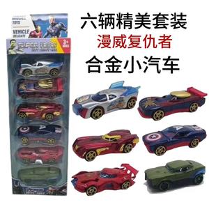 Voiture de sport en alliage de fer Spider-Man de la Ligue des Héros transfrontalière, modèle miniature de camionnette pour enfants, échelle 1:5 - Product Image 2
