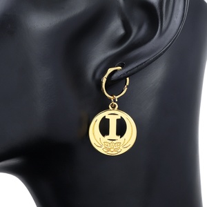 Boucles d'oreilles pendantes plaquées or 24 carats Jxx Wholesale, mode moderne, bijoux de luxe pour femmes - Product Image 4