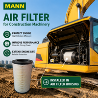 Filtre à air à performance de filtration excellente P532503 RS3506 AF25129M 901-056 C281045 pour moteur diesel d'excavatrice CAT 6I-2501
