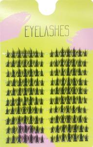 Extensions de cils russes volumineuses de 9 à 14 mm, bouclées et moelleuses, en grappes individuelles, pour greffe professionnelle par les techniciennes en cils - Product Image 6