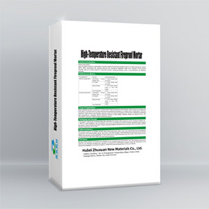 Mortero Resistente a Altas Temperaturas e Ignífugo para Revestimiento de Chimeneas de Hornos Industriales - Product Image 2