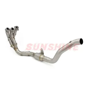 Nouveaux embouts d'échappement de moto en acier inoxydable, systèmes complets de motocross, tubes de raccordement, <span class=keywords><strong>silencieux</strong></span> <span class=keywords><strong>MT09</strong></span> MT 09 Tracer 2020-2023 - Product Image 4