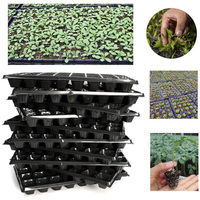 Untuk menanam pot pot pembibitan 10 buah/lot pot pembibitan bunga & penanam benih sel Starter nampan