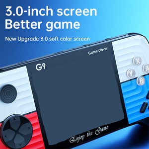 Nueva Consola de Juegos Portátil <span class=keywords><strong>G9</strong></span>, Joystick Arcade Retro HD, 666 Juegos en 1, Batería de 1200 mAh, Resolución de 640x480, Ideal para Regalo - Product Image 4