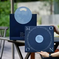 Nouvelle Boîte Cadeau de Gâteaux de Lune 2026 – 4, 6, 8 ou 9 Pièces, Ensemble Fête de la Mi-Automne avec Pâtisseries à la Viande Fraîche, Peau Glacée et Jaune d'Œuf Cramoisi