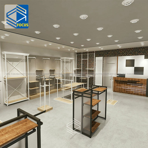 Espositore Boutique scaffalature <span class=keywords><strong>per</strong></span> Gondola forniture negozio di abbigliamento Display mobili a parete espositore <span class=keywords><strong>per</strong></span> negozio di abbigliamento - Product Image 2