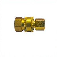 Coupleur rapide hydraulique Tobestar de qualité supérieure, tuyau à tuyau, avec filetage femelle