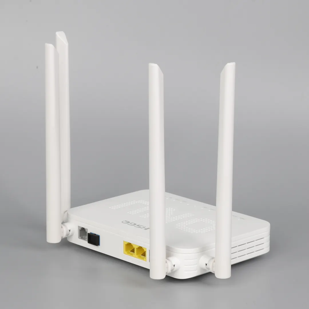 HSGQ-X210DW Dual Band ONU Wifi 2GE Router 2.4G 5G iptv EPON GPON GEPON XPON ONU Ftth compatível qualquer onu ubiquiti