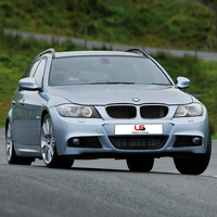 Body Kit untuk BMW 3 Series E90 2009 2010 2011 2012 pembaruan ke MT m-tech model depan + belakang perakitan Bumper 2009-2012