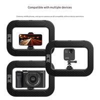 YM200 Smartphone Selfie Photographie LED Anneau Lumière Kit Température De Couleur Réglable CRI 96 + Batterie De Stockage pour Maquillage Vidéo