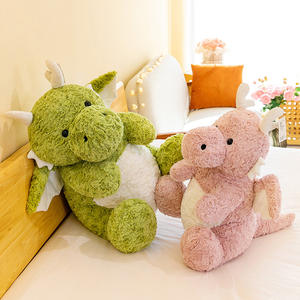 Mignon petit <span class=keywords><strong>dinosaure</strong></span> peluche jouet compagnon de couchage pour enfants oreiller garçons filles cadeau d'anniversaire poupée en peluche transfrontalière - Product Image 3