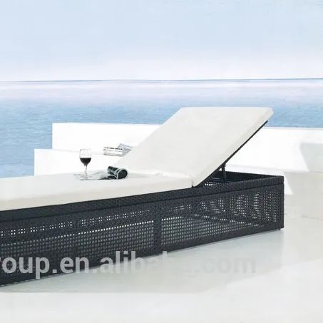 فندق حمام السباحة جانب سرير الشاطئ المستخدمة في الهواء الطلق أثاث صالة صالة الرئاسة