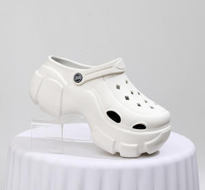 Chaussures détachables en coton doublé polaire pour femmes avec semelles épaisses Hiver All-Match Garden Outer Wear Sabots à double usage - Product Image 6